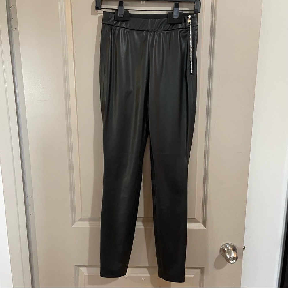 NWT Boss by Hugo Boss C_Taslima Vegan/Faux Leather Pants